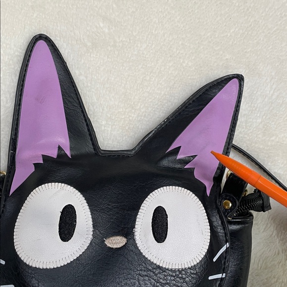 JIJI Studio Ghibli “Kiki's Delivery Service”Crossbody Bag Purse Black Cat Anime - Picture 6 of 16